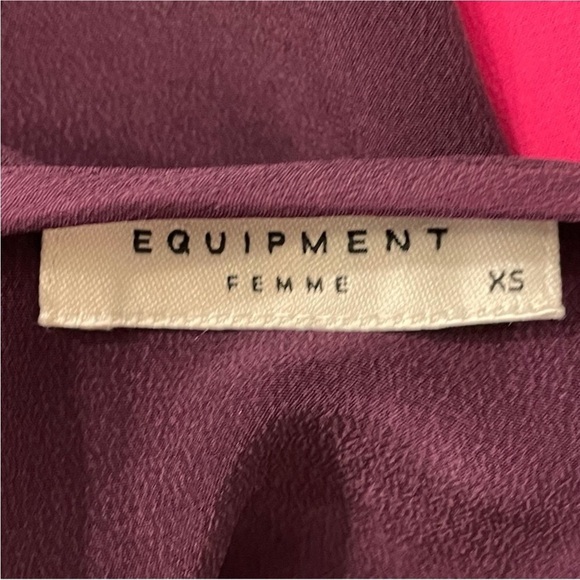 Equipment Femme Colorblock Liam silk Blouse - Picture 4 of 7